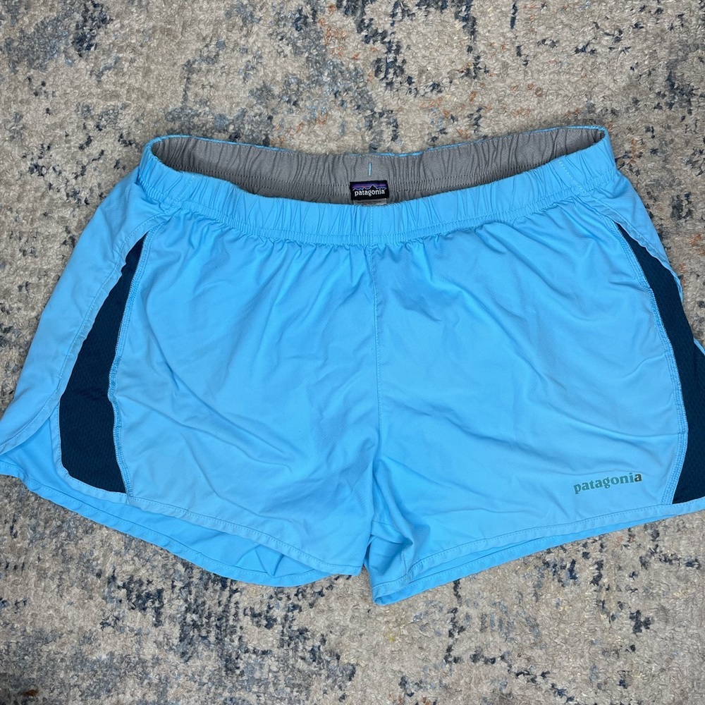 Patagonia blue shorts size medium